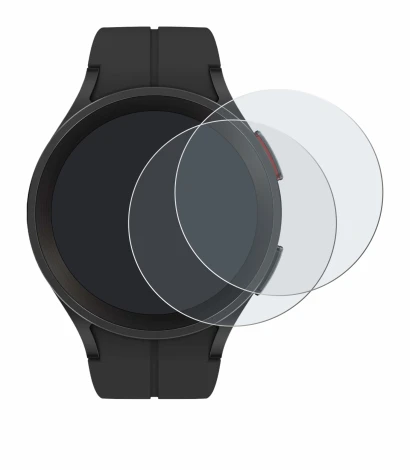 Imagen del dispositivo Samsung Galaxy Watch 5 Pro con una amplia variedad de protectores de pantalla.