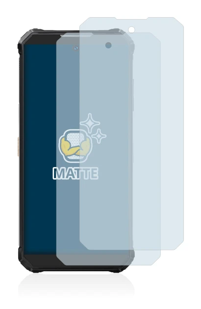 Imagen del dispositivo Oukitel WP19 con una amplia variedad de protectores de pantalla.