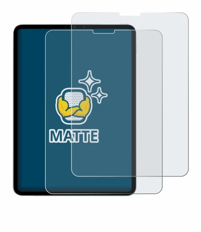 Imagen del dispositivo Apple iPad Pro 11" 2022 (4a Gen.) con una amplia variedad de protectores de pantalla.