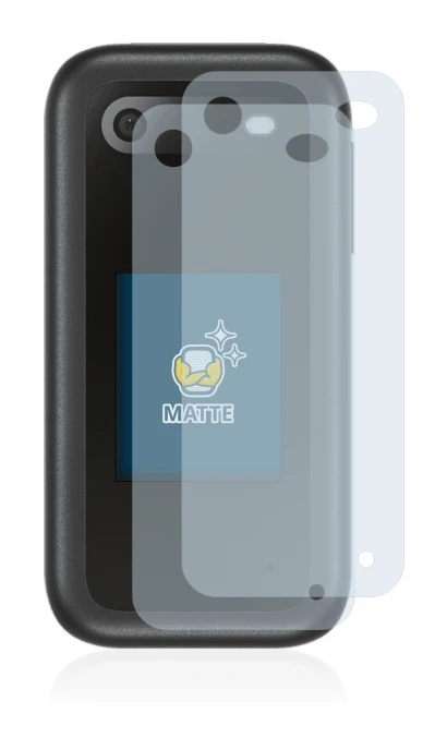 Imagen del dispositivo Nokia 2660 Flip (Trasero) con una amplia variedad de protectores de pantalla.