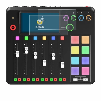 Imagen del dispositivo Rode Rodecaster Pro II con una amplia variedad de protectores de pantalla.