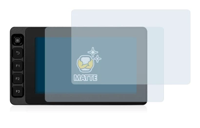 Imagen del dispositivo SmallHD Ultra 5 con una amplia variedad de protectores de pantalla.