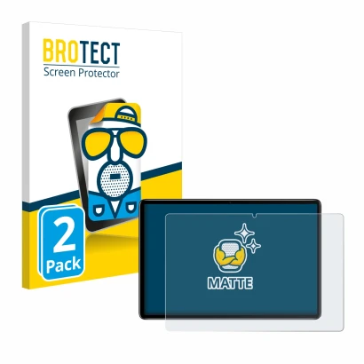 Parte frontal de un envase de producto con el logotipo de la marca BROTECT. Al lado se muestra el dispositivo Blackview Oscal 