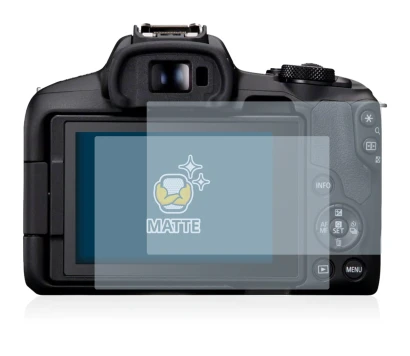 Imagen del dispositivo Canon EOS R50 con una amplia variedad de protectores de pantalla.