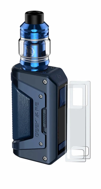 Imagen del dispositivo GeekVape Aegis Legend 2 L200 con una amplia variedad de protectores de pantalla.