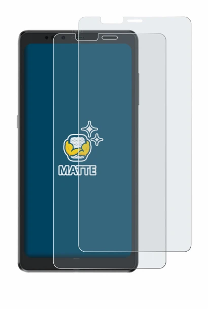 Imagen del dispositivo Hisense A9 con una amplia variedad de protectores de pantalla.