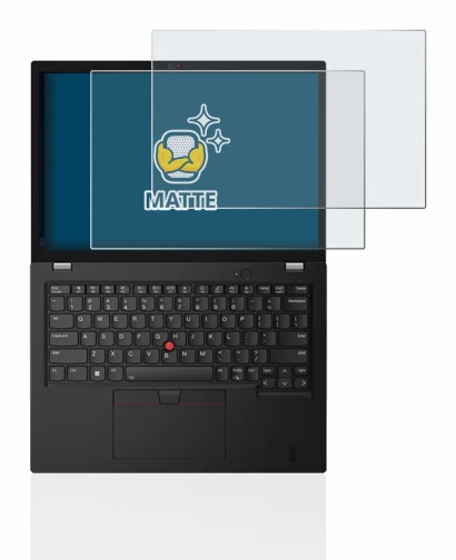 Imagen del dispositivo Lenovo Thinkpad L13 Gen 3 con una amplia variedad de protectores de pantalla.