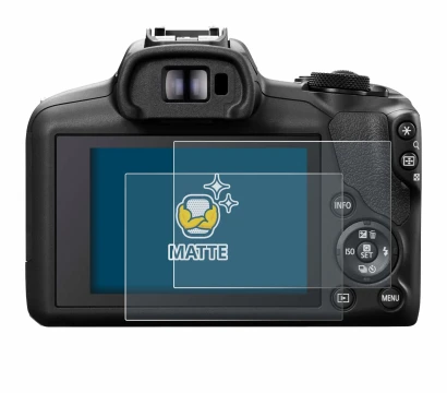 Imagen del dispositivo Canon EOS R100 con una amplia variedad de protectores de pantalla.
