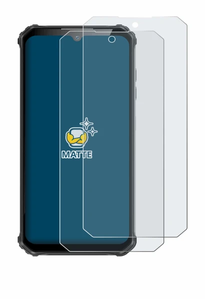 Imagen del dispositivo Oukitel WP22 con una amplia variedad de protectores de pantalla.