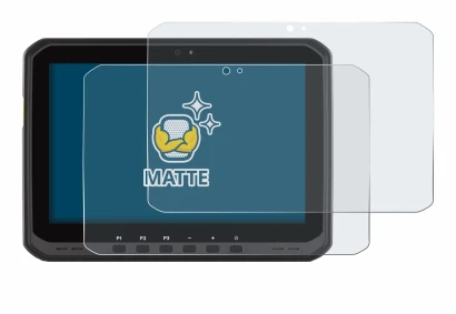 Imagen del dispositivo Zebra ET60 con una amplia variedad de protectores de pantalla.