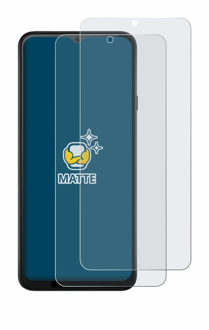Imagen del dispositivo Cubot Note 50 con una amplia variedad de protectores de pantalla.