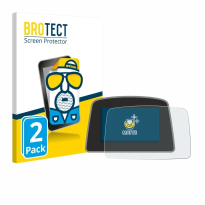 Parte frontal de un envase de producto con el logotipo de la marca BROTECT. Al lado se muestra el dispositivo PowaKaddy C2i co