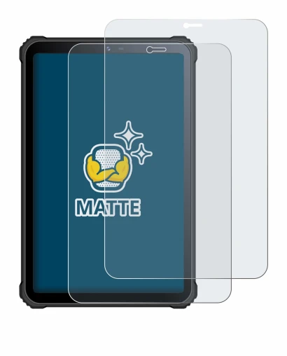 Imagen del dispositivo Oukitel RT3 con una amplia variedad de protectores de pantalla.