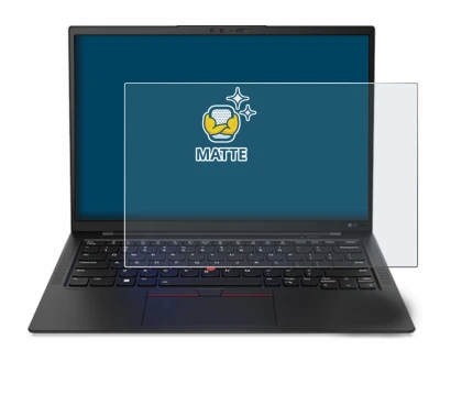 Imagen del dispositivo Lenovo ThinkPad X1 Carbon 14" Gen 11 con una amplia variedad de protectores de pantalla.