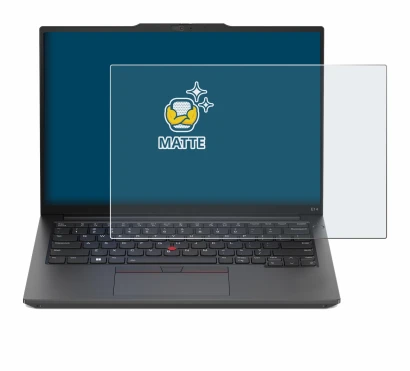 Imagen del dispositivo Lenovo ThinkPad E14 Gen 5 con una amplia variedad de protectores de pantalla.