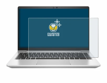 Imagen del dispositivo HP EliteBook 645 G10 con una amplia variedad de protectores de pantalla.