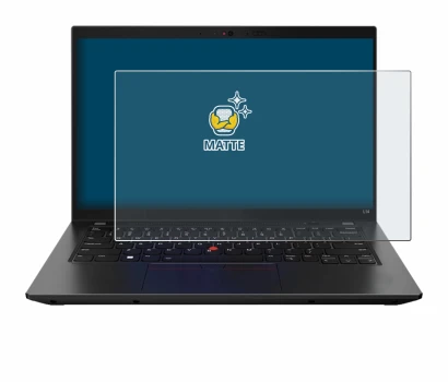 Imagen del dispositivo Lenovo ThinkPad L14 Gen 3 con una amplia variedad de protectores de pantalla.