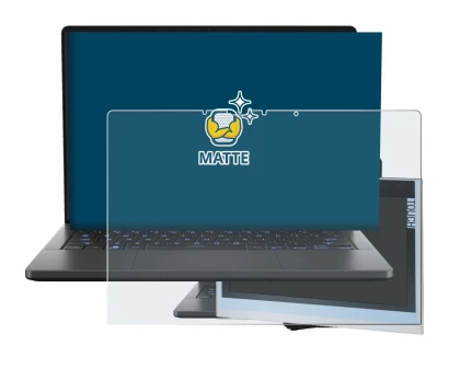 Imagen del dispositivo ASUS ROG Zephyrus G14 2024 GA403 con una amplia variedad de protectores de pantalla.