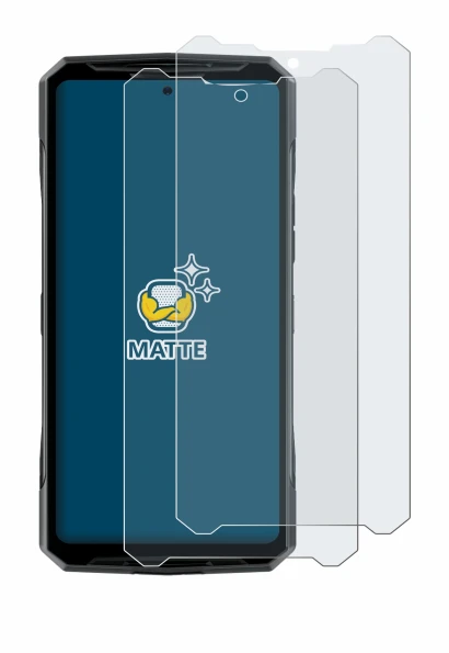 Imagen del dispositivo Doogee DK10 con una amplia variedad de protectores de pantalla.