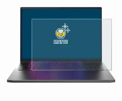 Imagen del dispositivo Acer Swift Go 16 con una amplia variedad de protectores de pantalla.