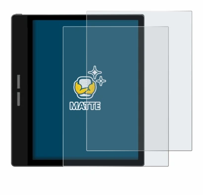 Imagen del dispositivo Bigme B751C con una amplia variedad de protectores de pantalla.