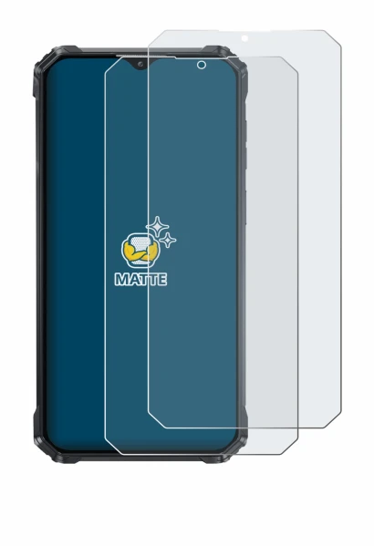 Imagen del dispositivo Oukitel WP36 con una amplia variedad de protectores de pantalla.