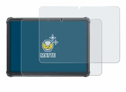 Imagen del dispositivo Oukitel RT8 con una amplia variedad de protectores de pantalla.