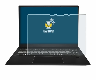 Imagen del dispositivo MSI Summit E16 AI Studio con una amplia variedad de protectores de pantalla.