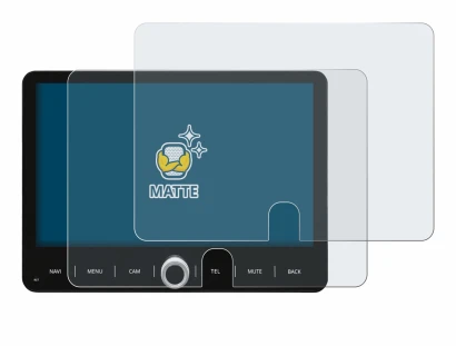 Imagen del dispositivo Dynavin D9-T5TP con una amplia variedad de protectores de pantalla.