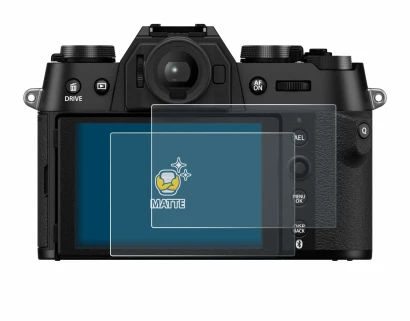 Imagen del dispositivo Fujifilm X-T50 con una amplia variedad de protectores de pantalla.