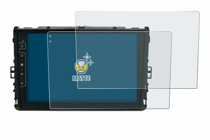 Imagen del dispositivo Dynavin D9-T6 con una amplia variedad de protectores de pantalla.