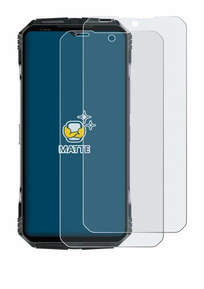 Imagen del dispositivo Doogee S118 con una amplia variedad de protectores de pantalla.