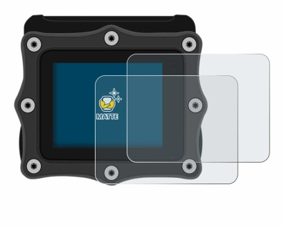 Imagen del dispositivo Shearwater Perdix dive computer con una amplia variedad de protectores de pantalla.