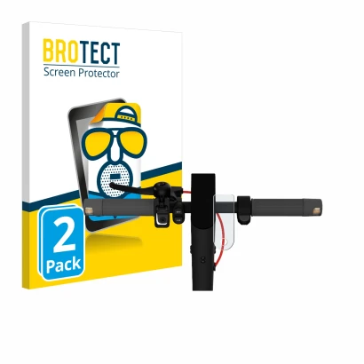 Parte frontal de un envase de producto con el logotipo de la marca BROTECT. Al lado se muestra el dispositivo Xiaomi Mi 4 Lite