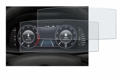 Imagen del dispositivo Skoda Virtual Cockpit 10.25" con una amplia variedad de protectores de pantalla.