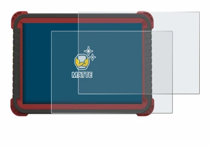 Imagen del dispositivo Thinktool Master 2 con una amplia variedad de protectores de pantalla.