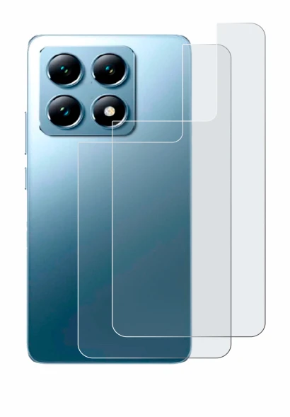 Imagen del dispositivo Xiaomi 14T Pro (Trasero) con una amplia variedad de protectores de pantalla.