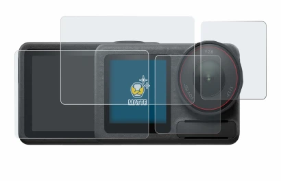 Imagen del dispositivo DJI Osmo Action 5 Pro con una amplia variedad de protectores de pantalla.