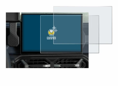 Imagen del dispositivo Dacia Duster Infotainment System (2024) con una amplia variedad de protectores de pantalla.
