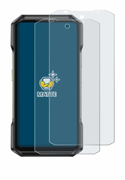 Imagen del dispositivo Ulefone Armor 27 con una amplia variedad de protectores de pantalla.