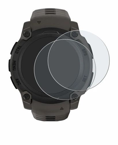 Imagen del dispositivo Garmin Instinct E (40 mm) con una amplia variedad de protectores de pantalla.