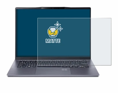 Imagen del dispositivo Acer Swift Go 14 AI con una amplia variedad de protectores de pantalla.