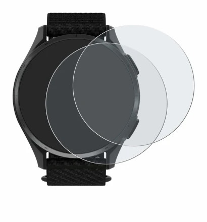 Imagen del dispositivo Garmin Approach S50 con una amplia variedad de protectores de pantalla.