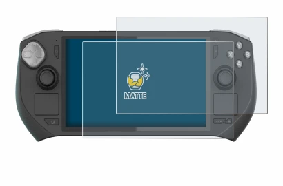 Imagen del dispositivo Zotac Gaming Zone con una amplia variedad de protectores de pantalla.