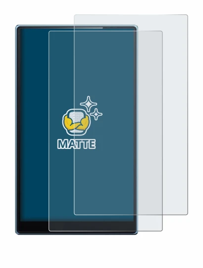 Imagen del dispositivo FiiO JM21 con una amplia variedad de protectores de pantalla.