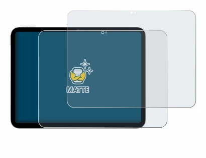 Imagen del dispositivo Apple iPad A16 11" 2025 (11a Gen.) con una amplia variedad de protectores de pantalla.