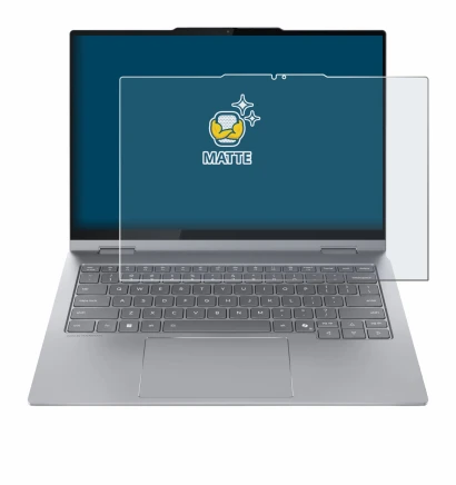 Imagen del dispositivo Lenovo ThinkBook 14 2-in-1 Gen 5 con una amplia variedad de protectores de pantalla.