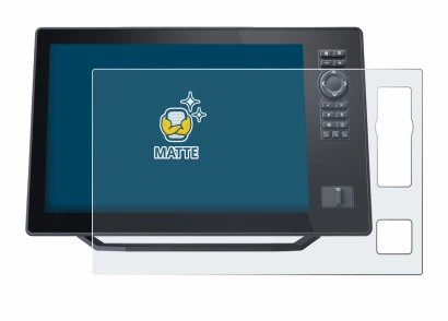 Imagen del dispositivo Humminbird Xplore 12 con una amplia variedad de protectores de pantalla.