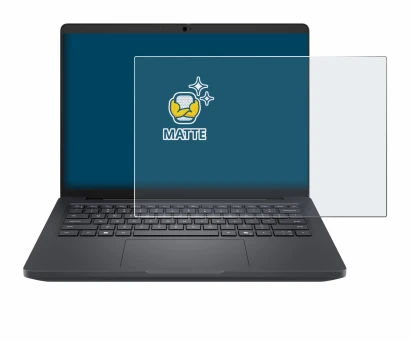 Imagen del dispositivo Dell Pro Max 14 con una amplia variedad de protectores de pantalla.