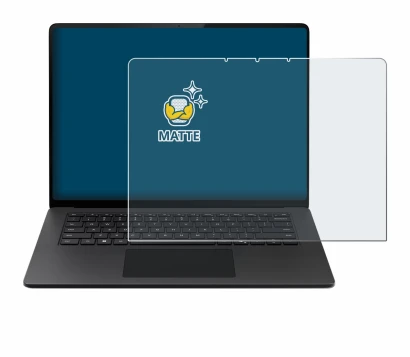 Imagen del dispositivo Microsoft Surface Laptop 15" 2025 con una amplia variedad de protectores de pantalla.